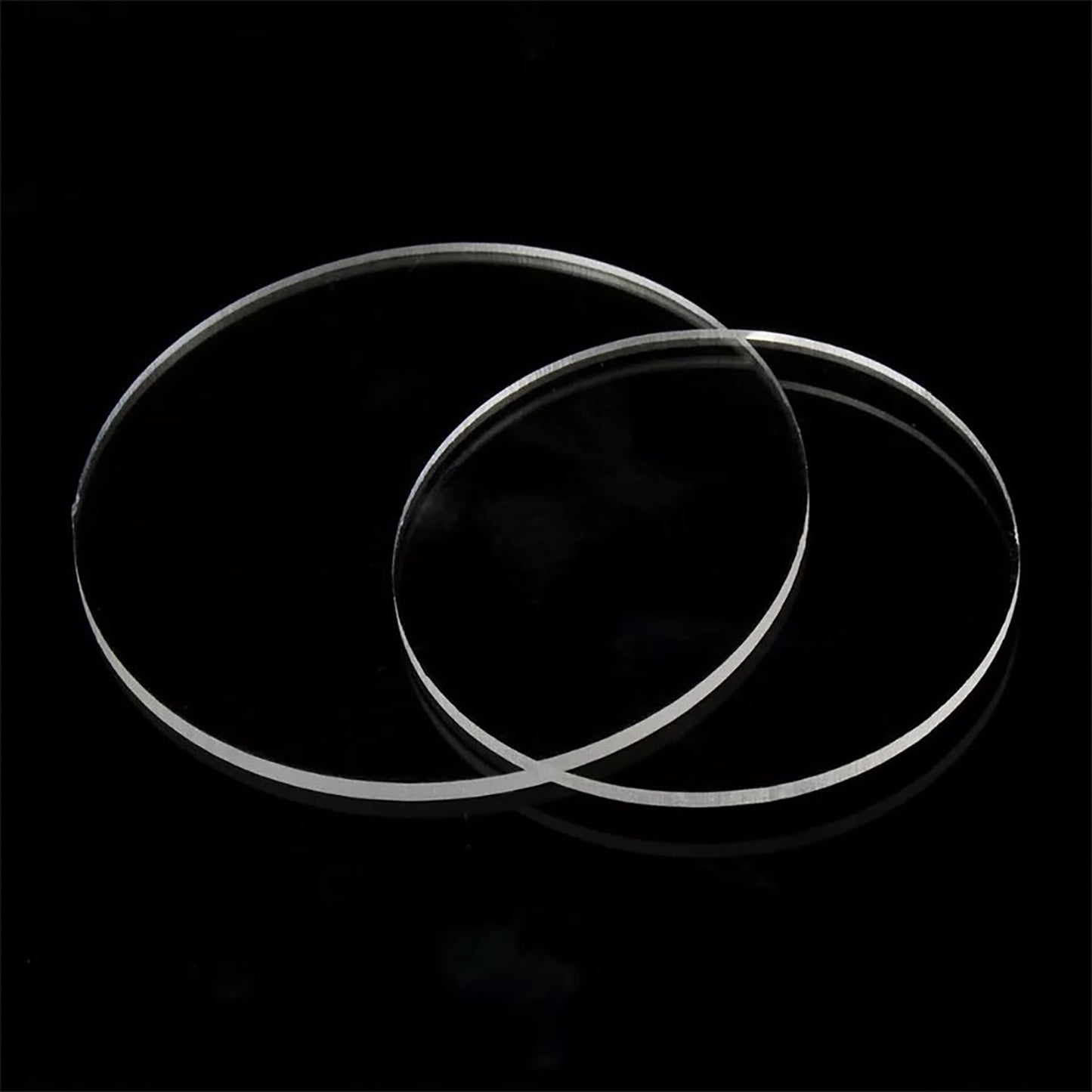 athaus - acrylglas zuschnitt rund 2 bis 10mm materialstärke, transparent, kreiszuschnitt